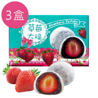麻吉爸．草莓大福-全素(每盒70g±5%x6入，共3盒)