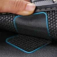 10pcs Car Floor Mat Grippers Invisible Fixing Patch Vel cro Car Adhesive Patch Heavy Duty Fabric Strips Home Improvement Tools