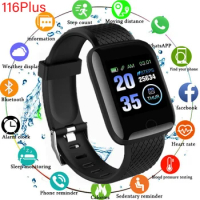 116plus Smartwatch Bracelet Waterproof With smart watch blood pressure Sleep Monitor Heart Rate Monitor And Fitness Features D20