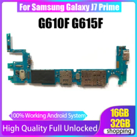 For Samsung Galaxy J7 Prime G610F G615F Motherboard 16G 32G Working For Samsung Galaxy J7 Prime Logic Board Mainboard