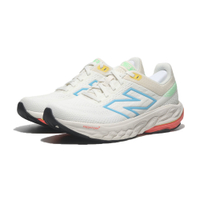NEW BALANCE 慢跑鞋 NB 860 全白 藍橘 寬楦 女 W860W14