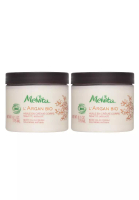 Melvita 2入套裝L'Argan Bio 有機摩洛哥堅果油潤乳霜 (適合乾性及缺水膚質) 6.1oz, 175ml