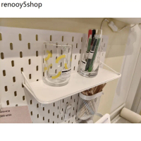 IKEAshopping IKEA skadis สกัวดิส ชั้นวางของรุ่นใหม่ สีขาว