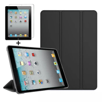 Tablet Case for IPad 2 3 4 9.7 inch PU Leather Case Stand Smart Cover For iPad2 iPad3 iPad4 Auto Sleep Wake Protective Funda