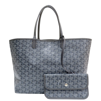 【二手名牌BRAND OFF】GOYARD 高雅德 灰色 帆布 肩背包 托特包