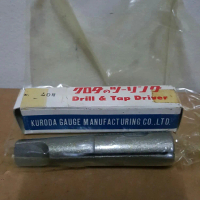 Drill and tap driver MT1 - 3mm merk Kuroda (Japan)