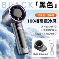 手持小風扇超長續航usb充電風扇小型桌面戶外降溫5檔