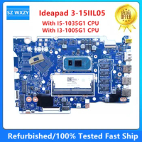 For Lenovo 3-15IIL05 Laptop Motherboard With I3-1005G1 I5-1035G1 CPU 4G RAM NM-D031 5B21B36558 5B20S44270 5B21B36562