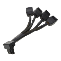 Penyambung Penukar, untuk CPU RTX4090 dan RTX4080, 12VHPWR, 16Pin ke 3x8pin, 4x8P, Serasi dengan RTX