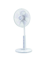 พัดลมตั้งพื้นกึ่งตั้งโต๊ะ (12", สีฟ้า) รุ่น R12-MY-SK