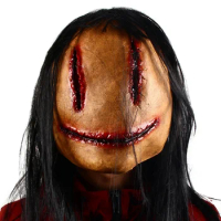 Halloween Horror Fancy Dress Party Mask Bloody Horror Smiley Cosplay Tricky Costume Props