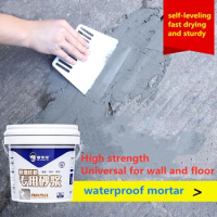 Cement floor repair plugging king quick-drying cement glue white cement mortar self-leveling cement 