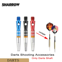 3pcs 360 Degree Rotating Darts Shaft Professional Aluminum Alloy Shell Darts Pole Outdoor Indoor Darts Shooting Accessories