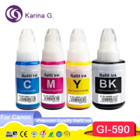 GI590 GI 590 GI-590 Compatible Refill Tintas Ink for Canon PIXMA G1500/G1501/G1510/G2500/G2501/G2510/G3500/G3501/G3510/G4500