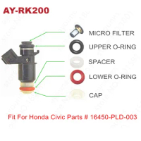 20Sets Fuel Injector Repair Kits For Honda Civic EX 1.7L D17A2 Parts #16450-PLD-003 (AY-RK200)