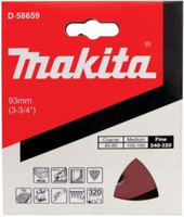 MAKITA 牧田 D-58659 磨切機 三角型 砂紙 木頭 #320 拋光 研磨