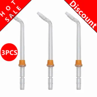 Fit For Waterpik Oral Irrigator Water Flosser Denture And Dental Braces Cleaning 3 Pcs Replacement Orthodontic Tip Jet Nozzle