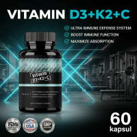 Nugenix Suplemen Lengkap, D3, K2, dan C Sinergis