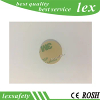 500pcs/Lot 30mm Programmable Blank MF 1k UID Rfid Sticker With 3M Adhesive,Block 0 Writable MF Rfid Tag Coin 3M Stickers