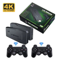64G game Stick 4K M8 Retro Gaming Console Machine Player HD Wireless Family 10000 Video Game consoles Stick TV box pk IpTv