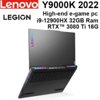 High-end Lenovo Legion Laptop Y9000K 2022 i9 32GB Ram Senior Designer Professional E-game Noteboo RTX™ 3080 Ti 16GB Graphics