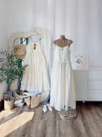 NEVA CLOTHING - 8639 MAXI REN HOA 2S PHỐI TÙNG TƠ XOÈ