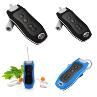 Waterproof IPX8 Clip MP3 Player FM Radio Stereo Sound Swimming Diving Surfing Cycling Sport Music Player With FM(B) Durable