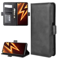 Case For Realme 6 Pro Leather Wallet Flip Cover Vintage Magnet Phone Case For Realme 6 Pro Coque