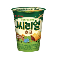 Lotte樂天 穀物口袋餅乾杯-巧克力風味(89g)