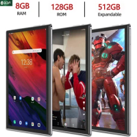Android12 New 10.1 Inch Tablet Pc Octa Core 8GB RAM 128GB ROM 4G LTE Network Phone 1280x800 Tablets Bluetooth Wi-Fi Tablet PC