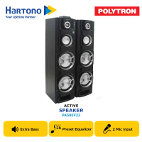 POLYTRON BLUETOOTH SPEAKER AKTIF KARAOKE 8 INCH PAS8EF22