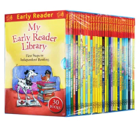 30 Books/set CHILD ENGLISH BOOK My Early Reader Library First Steps To Independent Reading English Books for Kids