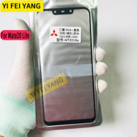 Outer Glass with LCD Front Lens, OCA, Touch Screen, Huawei Y7 2018, Y6 2019, Y5 2019, Y6 Y6 2018, Psmart 2018, 50 PCs/Lot