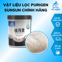 VẬT LIỆU LỌC PURIGEN SUNSUN CHÍNH HÃNG - KHỬ MÀU VÀ MÙI, LÀM TRONG NƯỚC BỂ CÁ, SÁNG NHƯ PHA LÊ