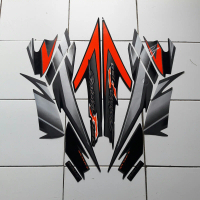 Striping Stiker Motor Satria FU F150 old tahun 2007