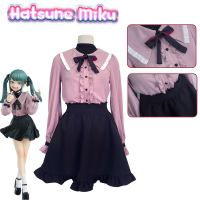 ♢Anime Girl Hatsune Miku Vampire Cosplay Costume Dress Uniform Outfit Carnival Roleplay CostumeX1101