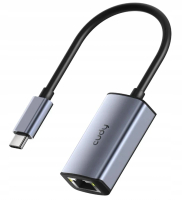 CUDY UE10C TYPE-C 轉 GIGA LAN 銀色 (V204)