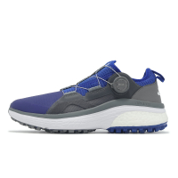 adidas 高爾夫球鞋 Solar Motion Boa 男鞋 藍灰 防潑水 旋鈕 無釘 緩衝 運動鞋 愛迪達 GV9390
