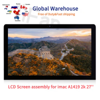 For Apple IMac 27" LM270WQ1 SD F1 ( F2) A1419 2K LCD LED Screen Display Panel Assembly 661-7169 EMC 2546 2639