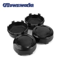 4pcs 135mm/5.3in 90.5mm/3.56in Wheel Center Hub Caps for A608F-1 Replaces 6005K132 LG1106-29 49302V2 CC-49302V2 High Gloss Black