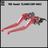 For Suzuki TL1000S T L 1000S 1997-2001 Motorcycle Accessories CNC Handlebar Adjustable Folding Extendable Brake Clutch Levers