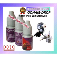 Obat goham sariawan ayam goham drop anti goham dan sariawan ayam