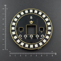 Graphic programming of wearable clock for DFRobot's microbit ring RGB lamp expansion board