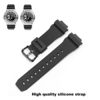 Strap for Casio G-SHOCK GM-2100 GA-2100 GWM-5610 DW-5600 6900 Series Men Modified Silicone Rubber Resin Watch Band Bracelet 16mm