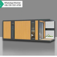 Factory built living cabin Prefabricated modules Cabin homestay Movable House container Working Outdoor Garden Office Cabin