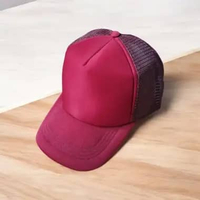 Jatacc Topi Jaring Polos Trucker Hat Kualitas Distro Premium Bahan Cotton Jaring Kain Tebal Lembut N