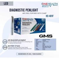 Penlight Halogen Onehealth Cahaya Kuning Senter Medis