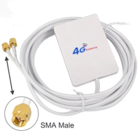 Hi-Gain 3G 4G LTE Panel Antenna Dual Interface SMA Connector Router Modem Antenna
