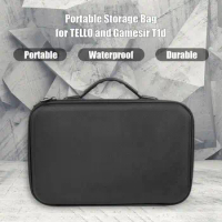 Storage Bag Portable Carrying Case for DJI Tello Gamesir T1d Remote Controller Compact and Portable Carry Convenient