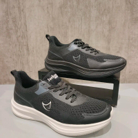 Jackson Active LUKI 1BL7 Original Sepatu Sekolah Running Hitam Desain Nyaman Tahan Lama untuk Aktivi